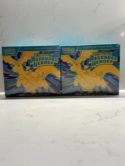 2x Pokemon TCG - Ascended Heroes - Elite Trainer Box (ETB) - Brand New Sealed - Image 1
