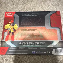 Pokemon TCG Armarouge ex Premium Collection Kit Promo Cards Sleeves Included - Image 2