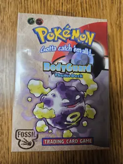 Pokemon Fossil BodyGuard Theme Deck 1999 Factory Sealed New Vintage - Image 1