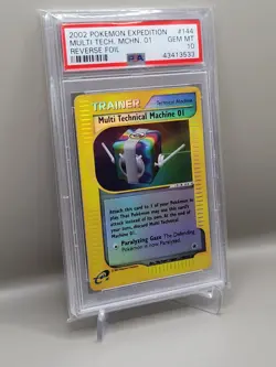 Multi Technical Machine 01 Reverse - PSA 10 POP 7 Pokemon TCG Expedition 144/165 - Image 2