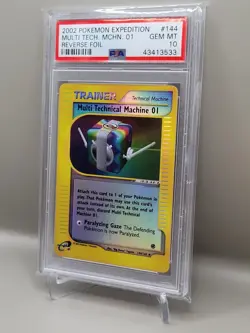 Multi Technical Machine 01 Reverse - PSA 10 POP 7 Pokemon TCG Expedition 144/165 - Image 3
