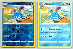 Azumarill - Reverse/Non Holo - Fusion Strike 059/264 Rare Pokemon Card NM - Image 1
