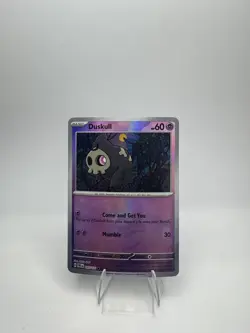 Pokemon TCG Prismatic Evolutions #035/131 Duskull (Master Ball) - Image 1