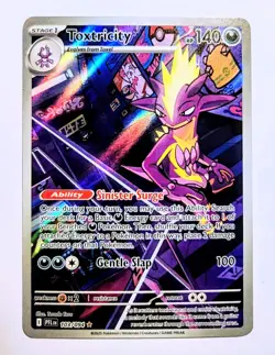 Pokemon Card TCG Toxtricity 103/094 Phantasmal Flames Illustration Rare Holo NM - Image 1