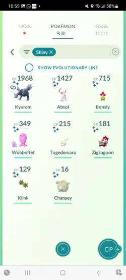Pokemon Go (Stage 44 ) Shiny Kyurem ( 13 Legendary ) - Image 3