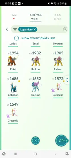 Pokemon Go (Stage 44 ) Shiny Kyurem ( 13 Legendary ) - Image 5