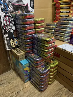 Pokemon TCG | Mega Evolution | Ascended Heroes Mini Tin Bulk x43 | Sealed Joblot - Image 1