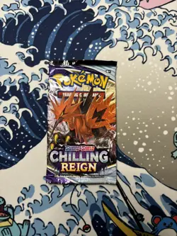 Pokemon TCG Chilling Reign Booster Pack Art Set Complete Set New Sealed - Image 2