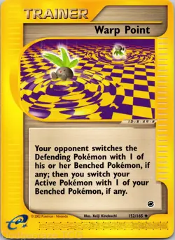 Warp Point 152/165 Uncommon Expedition Base Set Pokemon NM - Image 1