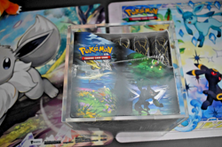 Pokemon Shining Fates Mini Tin Display Box + Custom Acrylic Case - Sealed NEW - Image 4