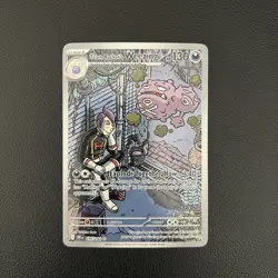 Pokemon TCG Team Rockets Weezing Destined Rivals 199/182 Illustration Rare - NM - Image 1