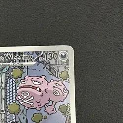 Pokemon TCG Team Rockets Weezing Destined Rivals 199/182 Illustration Rare - NM - Image 3