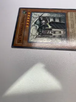 Yu-Gi-Oh! SKY SCOURGE INVICIL Super Rare 1st Edition FOTB-EN023 LP - Image 5