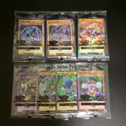 New 7set Seven Eleven Promo Complete Rush Duel Blue-Eyes Yu-Gi-Oh Card Japnan - Image 1