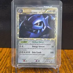Pokemon Steelix Unleashed 87/95 Rare Holo Stage 1 140 HP Card - Image 1