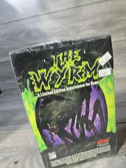 Rage Werewolf Trading Card Game TCG The Wyrm SEALED Box 24 Packs 1995 White Wolf - Image 2