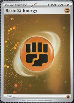 Basic Fighting Energy (Cosmos Holo) 006 Sv01: 151 - Pokemon Card - Image 1