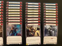 Flesh and Blood - Welcome to Rathe Playset - All Common/Rare Guardian cards x3 - Image 2