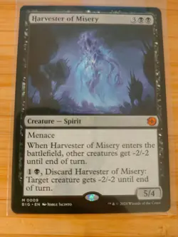 MTG Harvester of Misery 0009 Outlaws of Thunder Junction The Big Score M/NM - Image 1