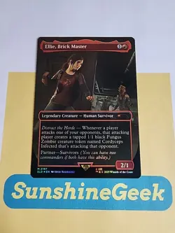 Ellie, Brick Master (Rainbow Foil) Secret Lair Drop Foil - Image 1