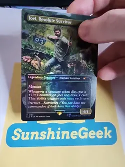 Joel, Resolute Survivor (Rainbow Foil) Secret Lair Drop Foil - Image 2