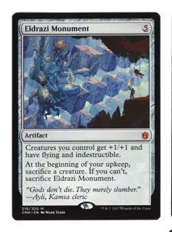 Eldrazi Monument #216 (NM) Commander Anthology CMA Magic MTG - Image 1