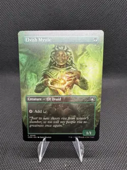 Elvish Mystic (Borderless) Commander Masters Regular - Image 1