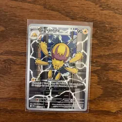 Galvantula 117/086 Sv White Flare Holo Pokemon Card TCG Rare Near Mint Pokemon - Image 1