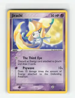 JIRACHI 021 DVD PROMO NON HOLO POKEMON TCG MP - Image 1