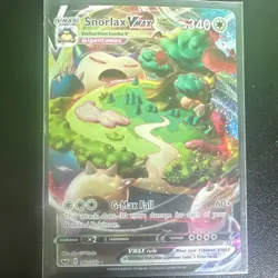 Pokemon Snorlax VMAX Ultra Rare 142/202 Swsh01 Sword & Shield Holo Full Art - Image 3