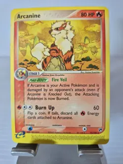Arcanine 15/100 Sandstorm Rare Pokemon Card-LP - Image 1