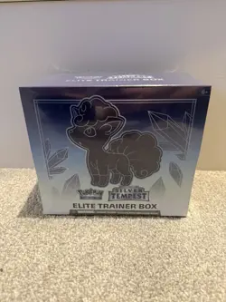 Pokemon TCG Sword & Shield Silver Tempest Elite Trainer Box New Sealed MINTY 820650851070 - Image 1