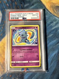 Pokemon TCG - Shining Mew 40/73 Shining Legends PSA 10 - Image 1