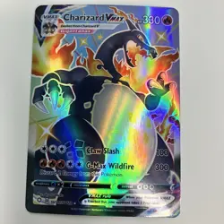 Pokemon TCG Charizard VMAX Shining Fates SV107/SV122 Holo Shiny Holo Rare - Image 1