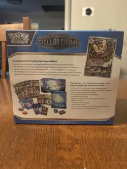 Pokemon: Stellar Crown - Pokemon Center Exclusive Elite Trainer Box - Sealed - Image 2