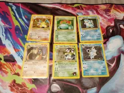 Pokemon Vintage 1995 1st Edition Holo Charizard Venusaur Blastoise - Image 1