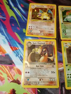 Pokemon Vintage 1995 1st Edition Holo Charizard Venusaur Blastoise - Image 4