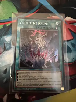 Yugioh Forbidden Crown Verbotene Krone BPRO-DE067 Secret Rare 1st Edition GERMAN - Image 1