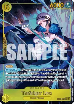One Piece English EB03 Trafalgar Law SEC Alt Art - Image 1