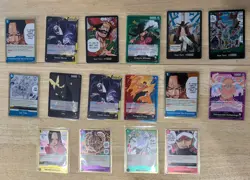 ONE PIECE CARD GAME ENGLISH MIXED LOT - TIN PROMOS, SECRET RARES, DON CARDS - Image 4