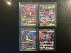 Pokemon TCG Mega ex Mixed Lot 4 Cards (Japanese) - Image 1