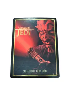 Darth Maul, Master of Evil - FOIL - The Jedi Council - Young Jedi - Actual Card - Image 3