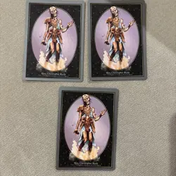 Magic the Gathering - Unglued - 3x Zombie Token - Very Good Condition - Image 1