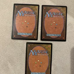 Magic the Gathering - Unglued - 3x Zombie Token - Very Good Condition - Image 5