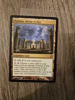 Nykthos, Shrine to Nyx MTG from Theros - Lightly Played - Image 3