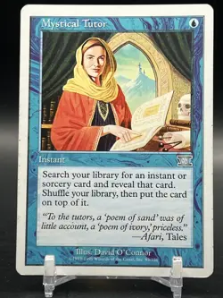 Magic the Gathering MTG Mystical Tutor (83) Sixth Edition LP - Image 1