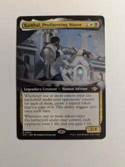 Kambal, Profiteering Mayor (Extended Art) Regular 353 MtG - Image 1