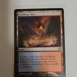 Wizards of the Coast Scalding Tarn Zendikar Regular Land Rare English 223 - Image 1