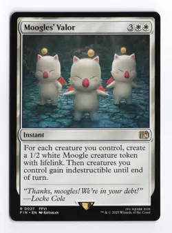 Moogles' Valor 0027 (R) MTG FINAL FANTASY (FIN) - Image 1