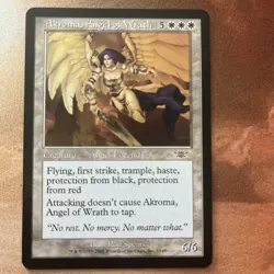 Akroma, Angel of Wrath Legions Regular LP to NM - Image 1